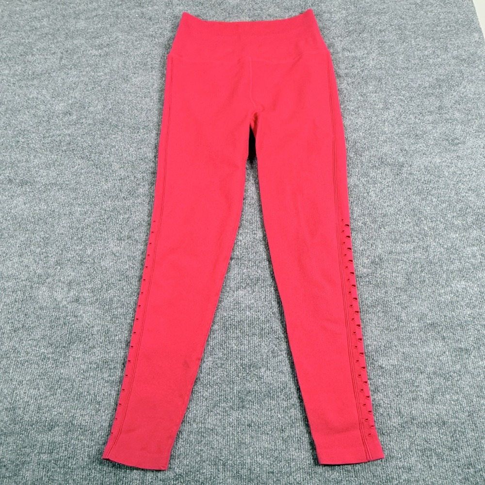 Spiritual Gangster Leggings Womens Medium Large Seamless High Waist Yoga Cutout